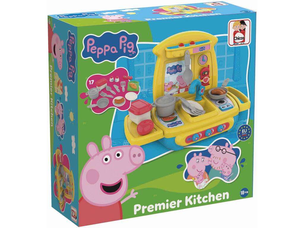 Peppa Pig Première cuisine avec accessoires