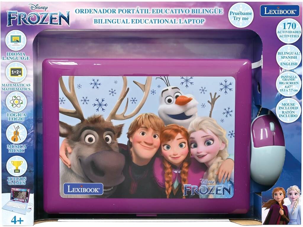 Disney Frozen ordinateur portable éducatif bilingue