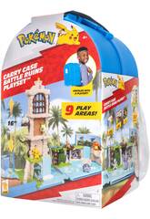 Sac à dos Pokémon Playset Monde en ruines avec figurine Pikachu