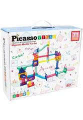 Picasso Tiles Magnetische Murmelbahn Set 71 Stück