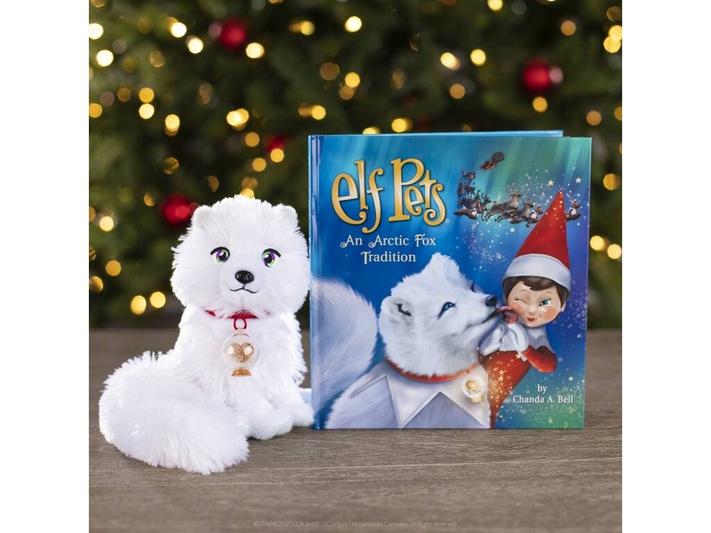 L'elfe sur l'étagère Conte Une tradition de Zorro Ártico avec peluche