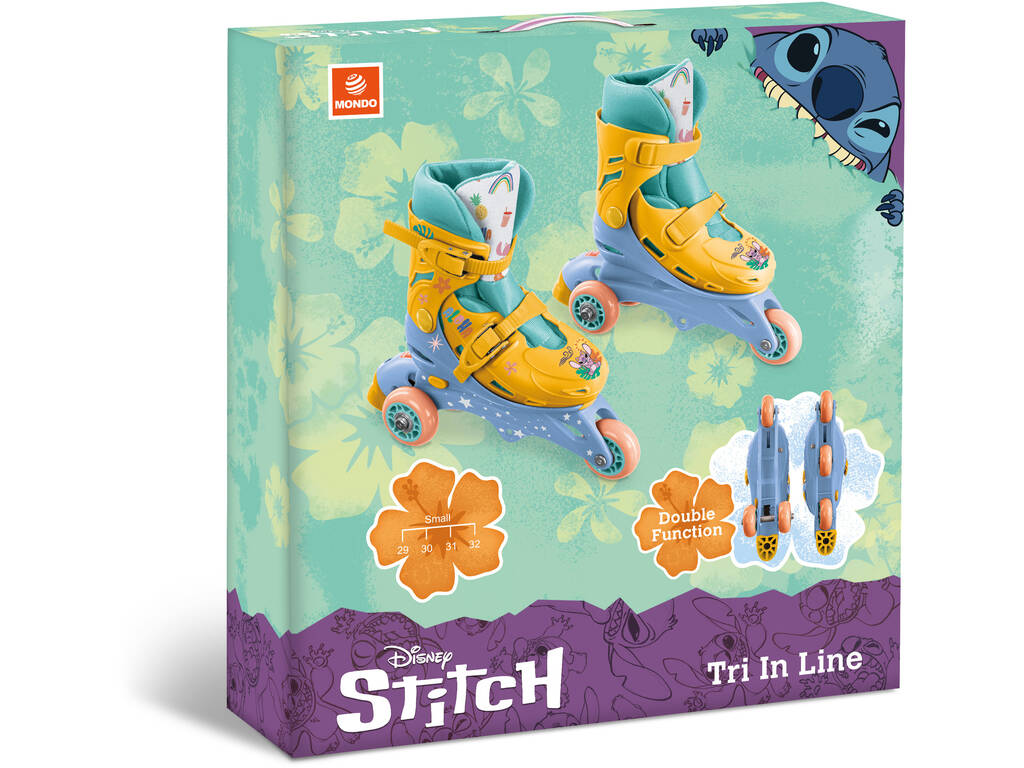 Pattini 2 in 1 Disney Stitch Taglia 29-30-31-32