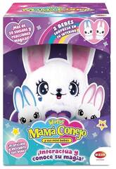 Maman Lapin et ses mini bébés surprise avec sons et réactions magiques