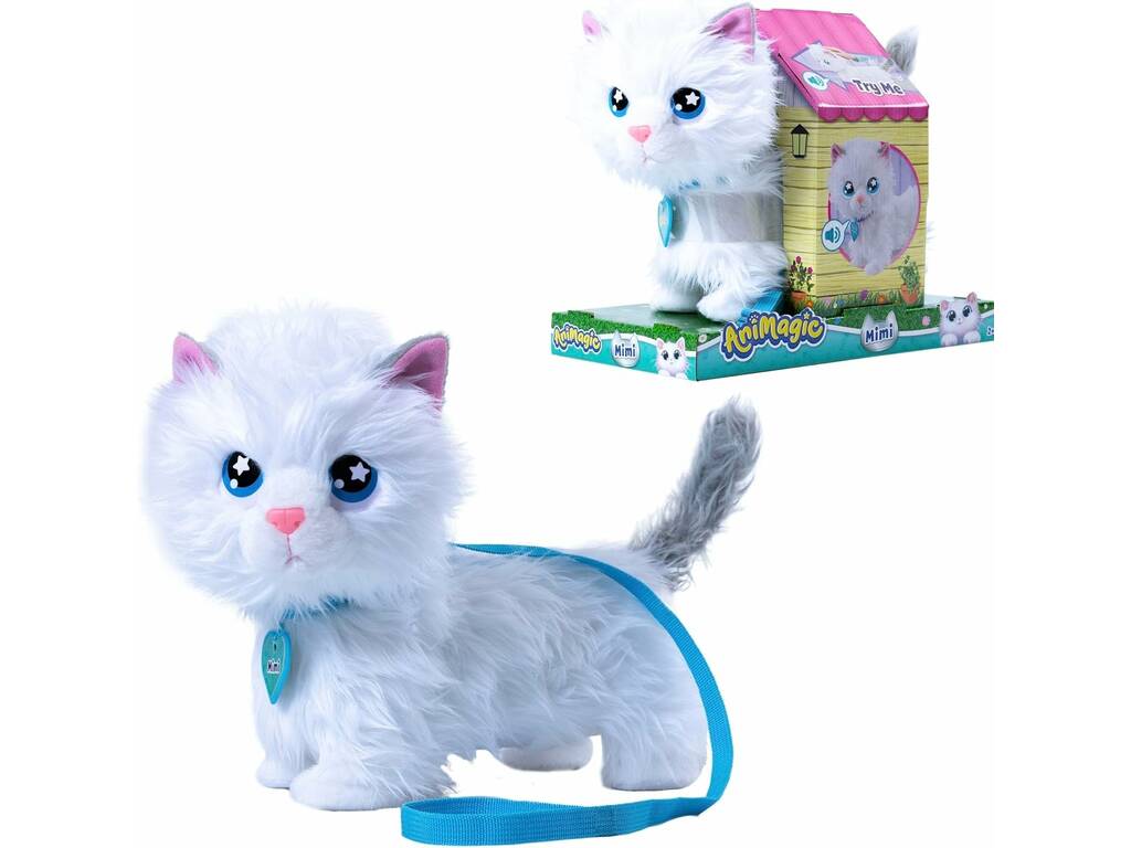Animagic Mimi Mimitos Chat avec sons et mouvements