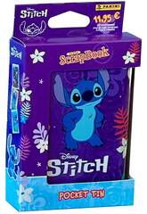 Disney Stitch Super ScrapBook Boîte métallique avec 10 pochettes
