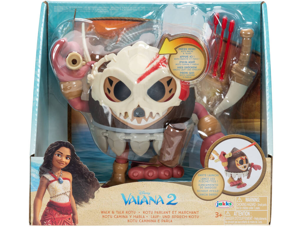 Disney Vaiana 2 Figurine Kotu qui marche et parle
