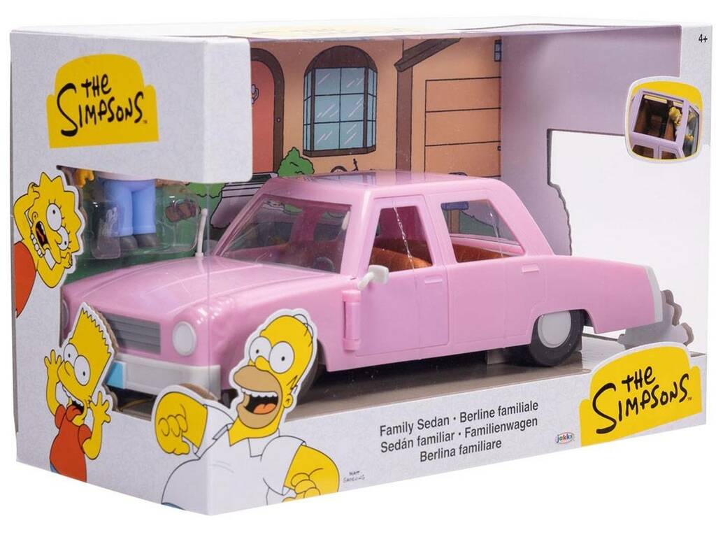 The Simpsons Sedán Familiar con Figura Homer