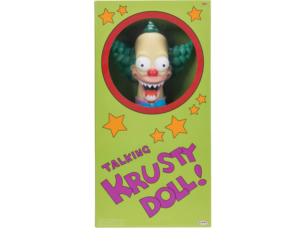 Les Simpsons Peluche Krusty Parlante de 38 cm