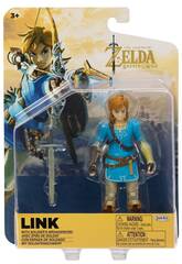 The Legend Of Zelda Figura Link 12 cm com Escudo e Espada
