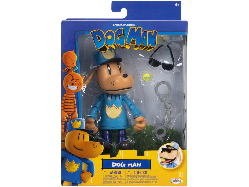 Dog Man Figurine Dog Man de 12 cm avec accessoires