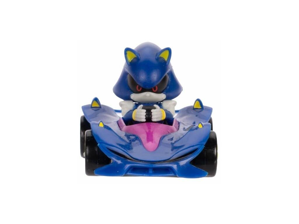 Sonic The Hedgehog Véhicule métallique Metal Sonic de 6 cm