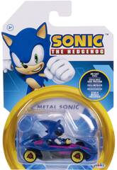 Sonic The Hedgehog Veículo Metálico Metal Sonic 6 cm
