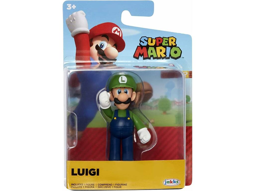 Super Mario Figura de Ação de 6 cm