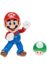 Super Mario Figura de Ação de 10 cm com Acessório