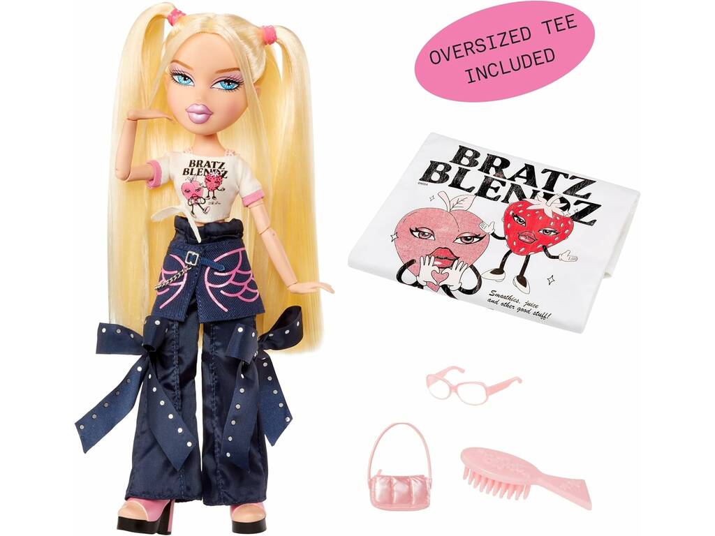 Bratz Stylin’ Muñeca Cloe con Camiseta para Ti