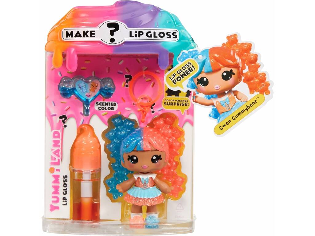 YummiLand Boneca com Lip Gloss
