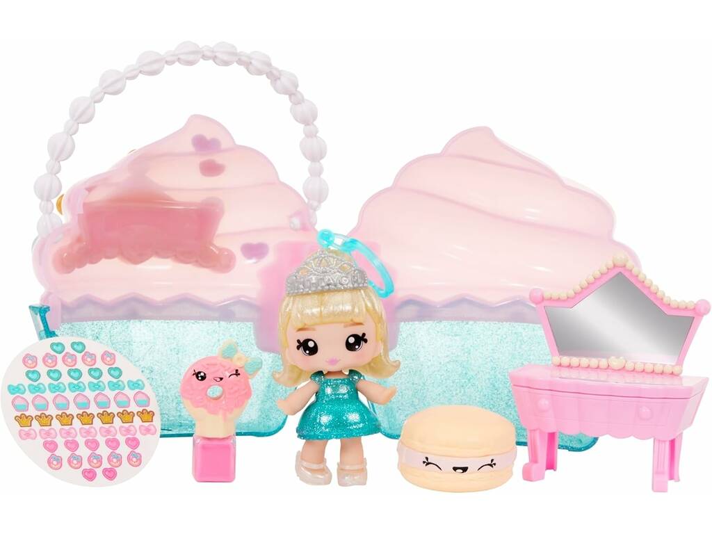 YummiLand Beauty-Necessaire Cupcake mit exklusiver Callie Puppe und Zubehör