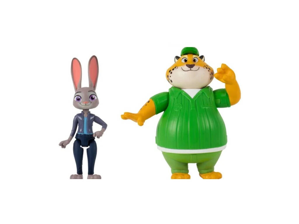 Disney Zootropolis 2 Pack 2 figurines de 10 cm