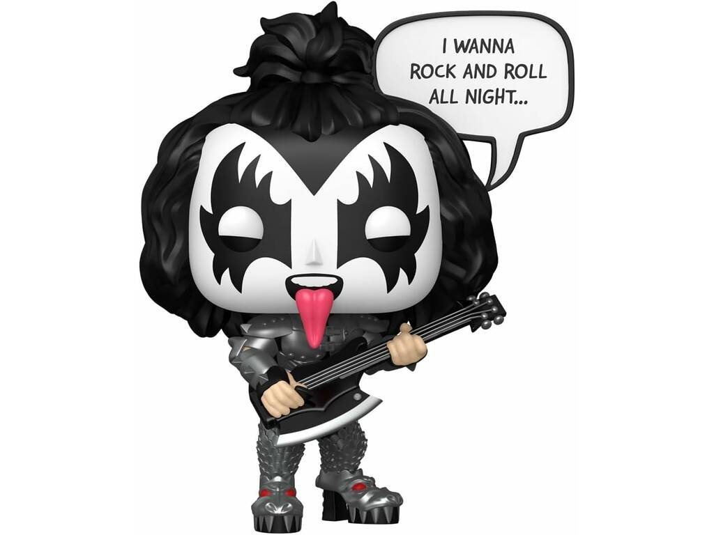 Funko Pop Rocks Kiss Figura The Demon Sayings