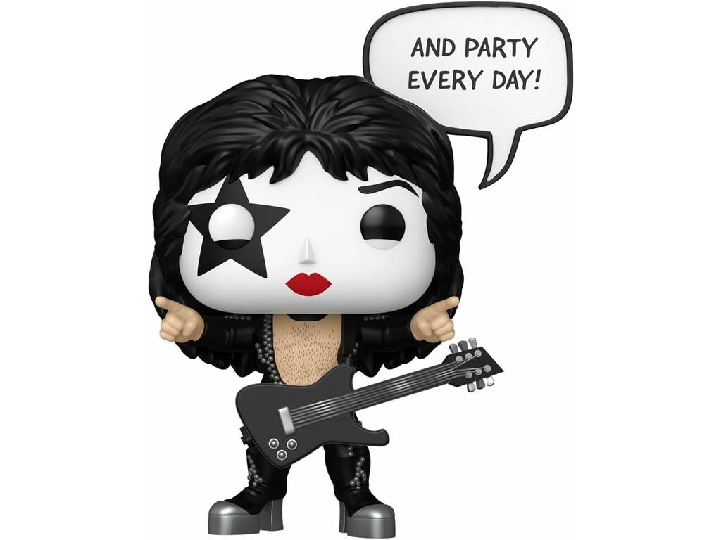 Funko Pop Rocks Kiss Figura The Starchild Sayings