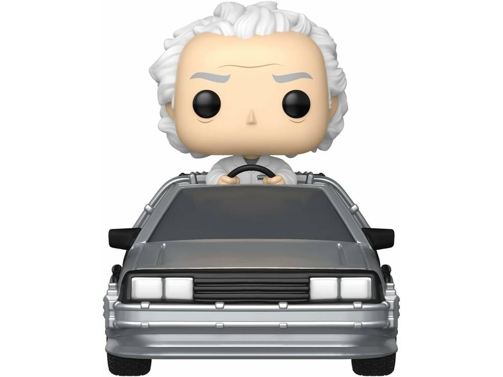 Funko Pop Rides Retour vers le futur Doc avec la machine à remonter le temps