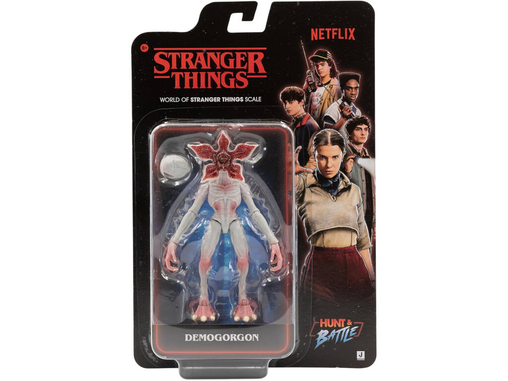 Stranger Things Hunt & Battle Figura Demogorgon de 10 cm