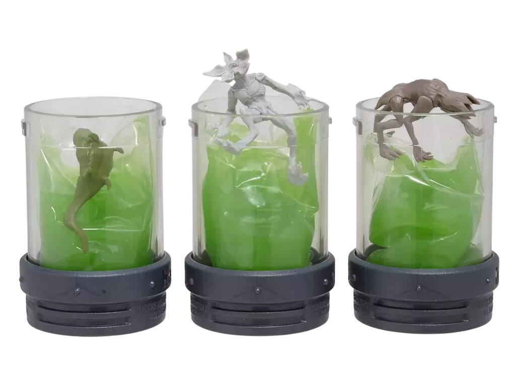 Stranger Things Bocal de slime avec figurine surprise de 5 cm