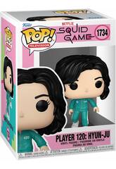 Funko Pop Television Le Jeu de l'encre Figurine Joueur 120 : Hyun-Ju