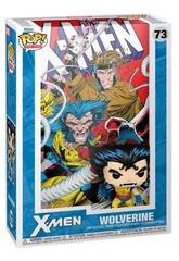 Funko Pop Comic Covers Marvel X-Men Número 4 com Figura Wolverine