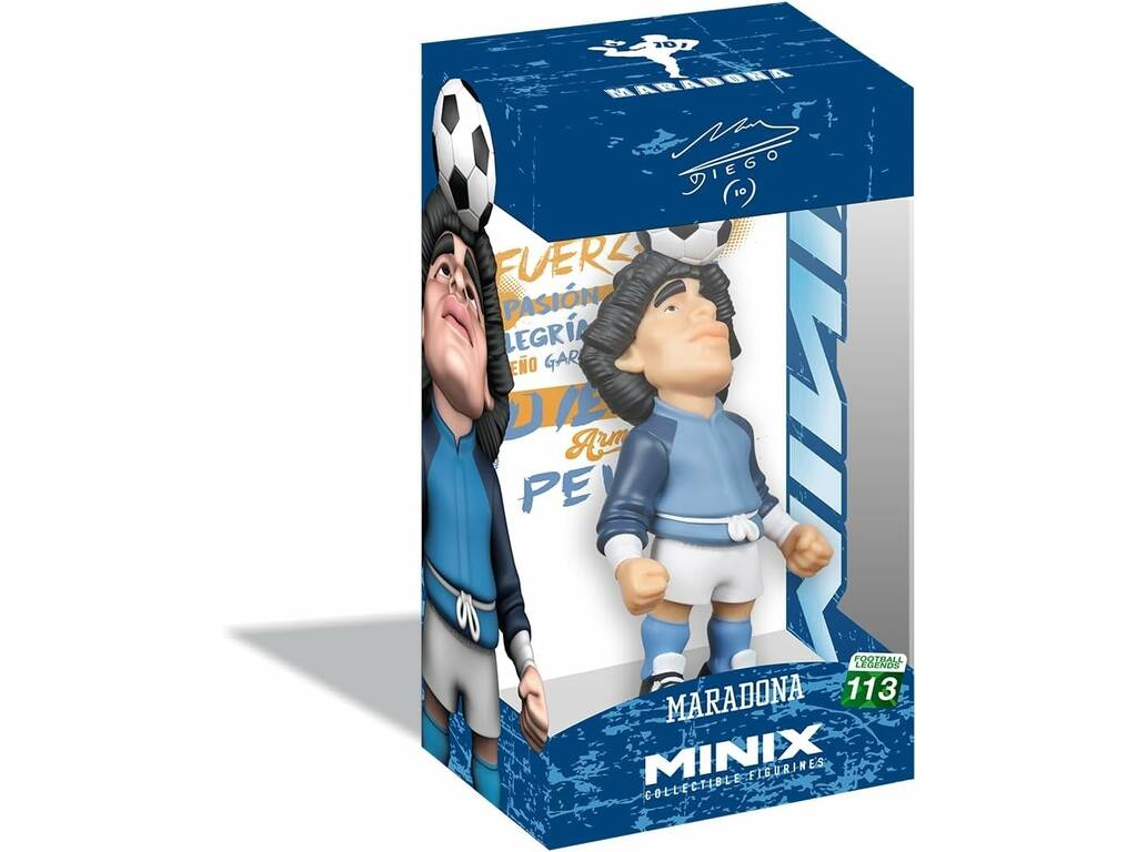 Minix Maradona 10 Figura Maradona con Balón