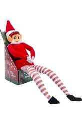Enfeite Natalício Figura Elfo Natalício de 40 cm