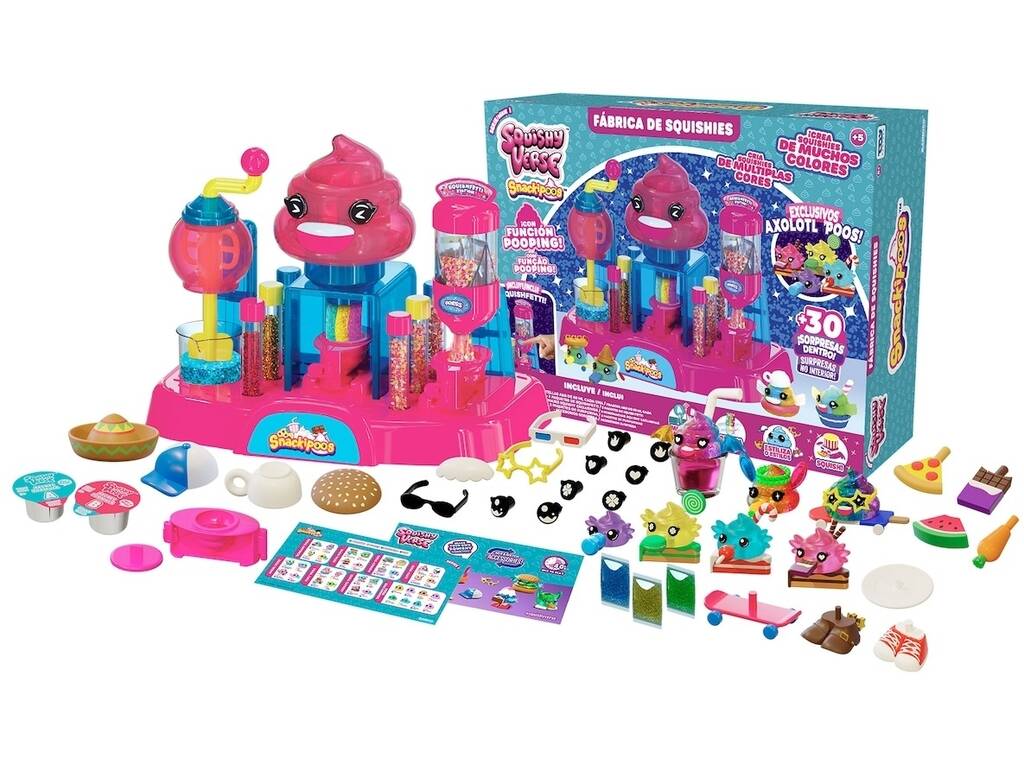 SquishyVerse Snackipoos Fábrica de Squishies
