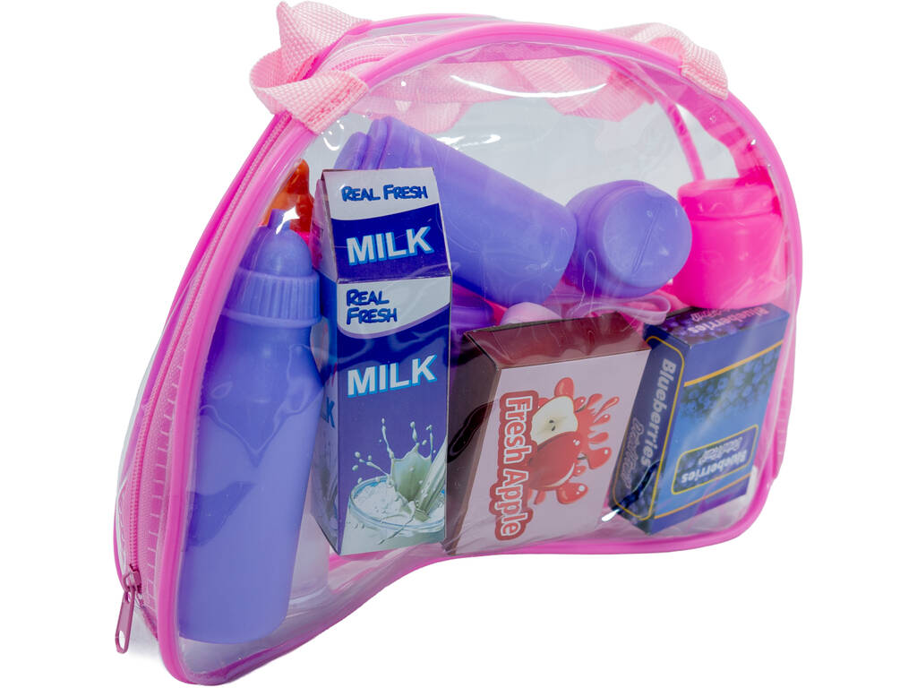 Sac à accessoires pour bébé 16 pièces avec biberon magique