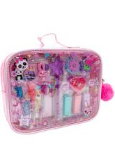 Jogo de Chá Design Floral Violeta