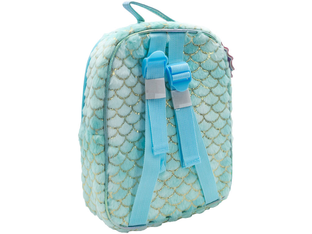 Sac à dos en peluche La Petite Sirène avec accessoires