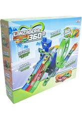 Lanzadera 360º con Looping y 2 Coches