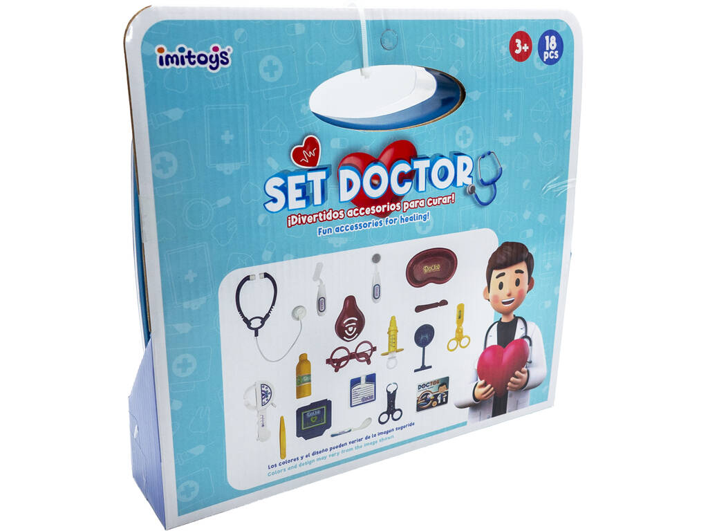 Conjunto Maleta Médico de 18 Peças