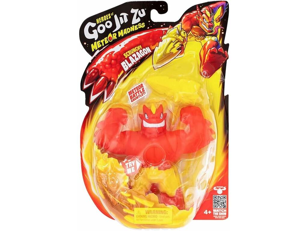 Heroes Of Goo Jit Zu Meteor Madness Figura Blazagon