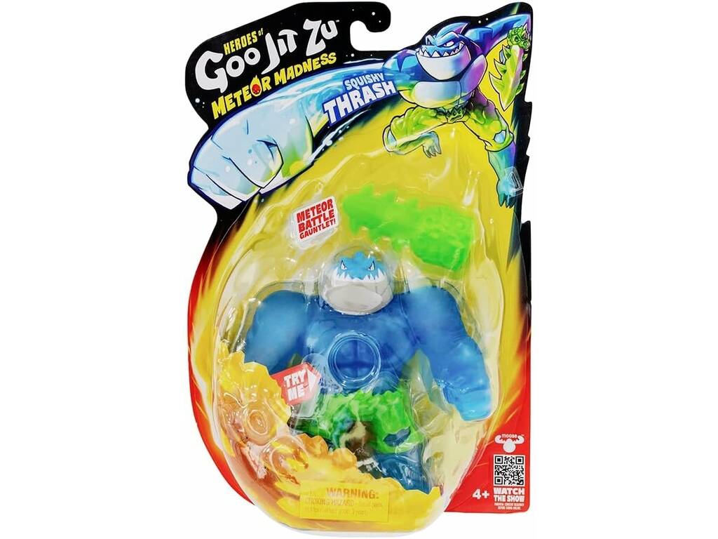 Heroes Of Goo Jit Zu Meteor Madness Figura Squishy Thrash