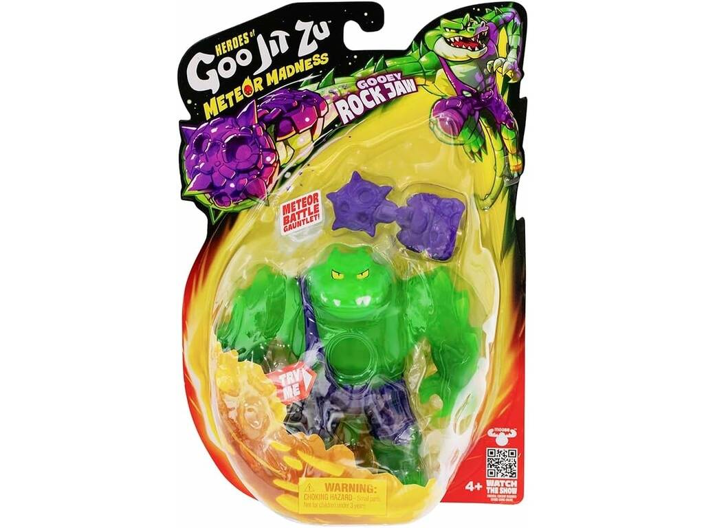 Heroes Of Goo Jit Zu Meteor Madness Figura Gooey Rock Jaw