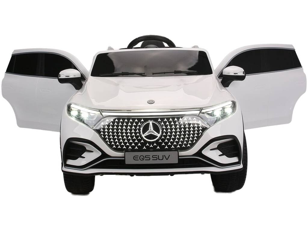 Voiture décapotable Mercedes Benz EQS SUV radiocommandée à piles
