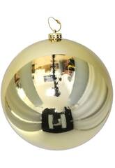 Enfeite Natalício Coroa de Natal com Pinhas e Visco de 22 cm