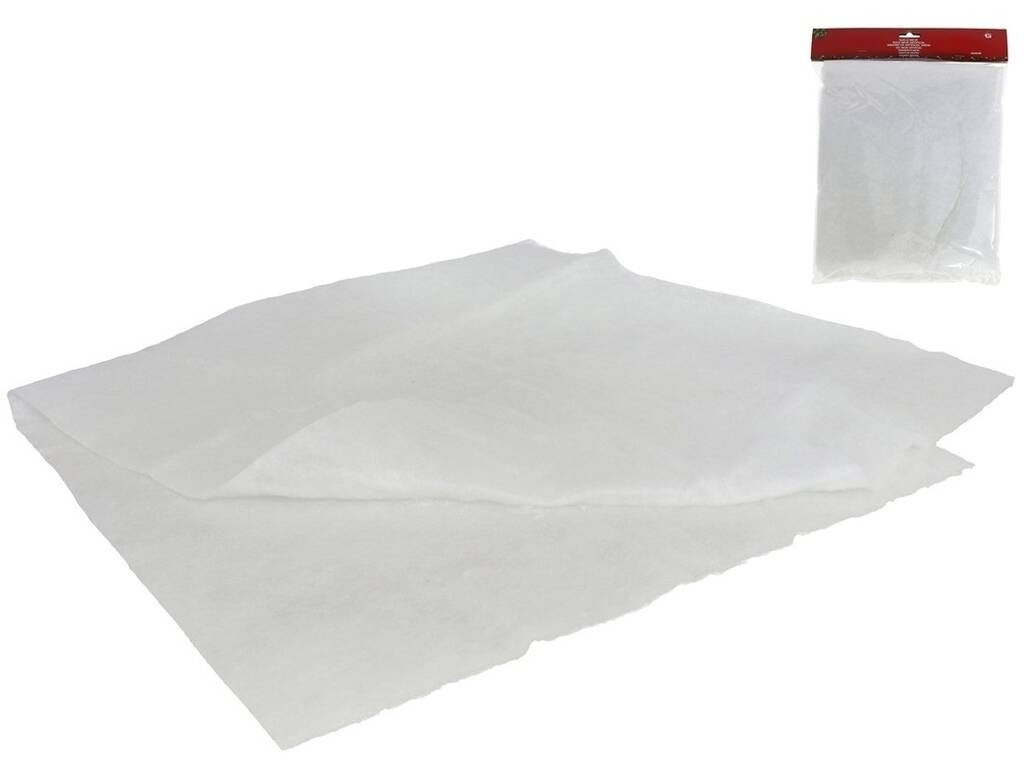 Décoration de Noël Sol enneigé 100 x 55 cm