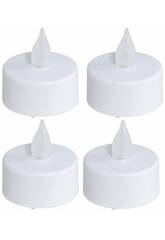 Enfeite Natalício Boneco de Neve com Luz LED de 6x15 cm