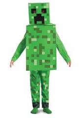 Déguisement Minecraft Creeper pour enfant 4-6 ans