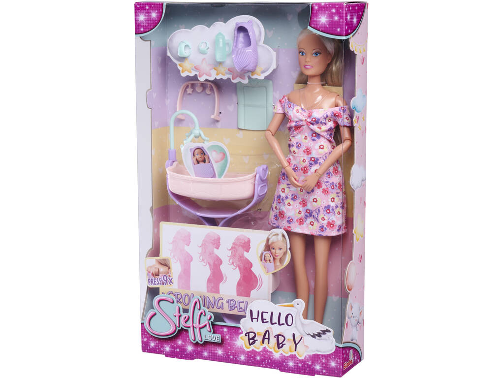 Steffi Love Poupée avec kit de bienvenue pour bébé