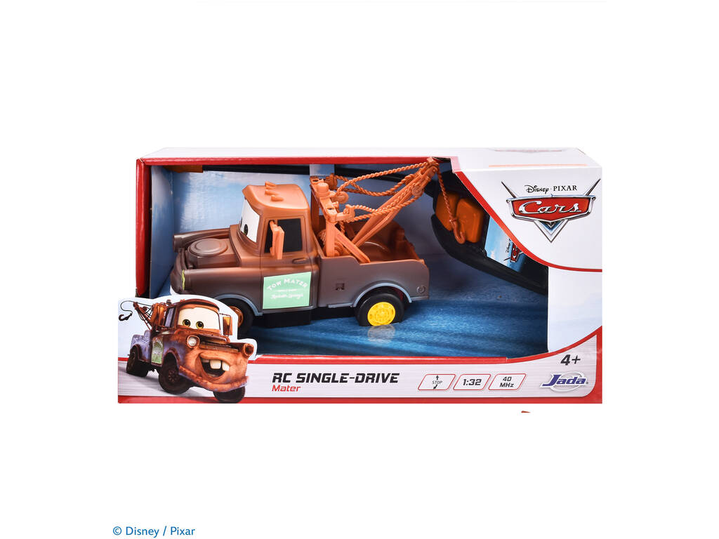 Disney Cars Voiture Mater Single-Drive Radio Control 14 cm