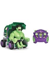 Marvel Avengers Coche Hulk Smash Radio Control de 19 cm