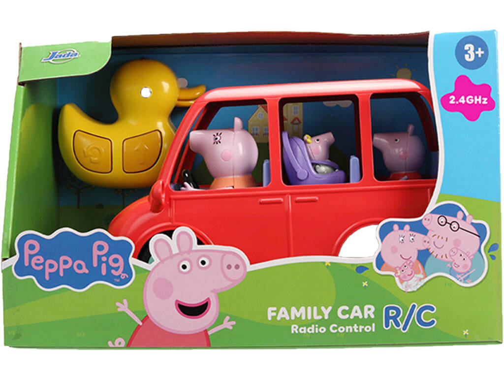 Peppa Pig Voiture familiale radiocommandée de 19 cm