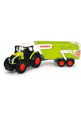 Claas Traktor mit Anhänger 64 cm mit Licht und Sound